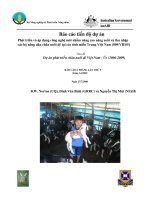 Báo cáo nghiên cứu nông nghiệp 