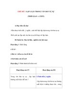 CHỦ ĐỀ 3 :LẬP LUẬN TRONG VĂN BẢN TỰ SỰ pot