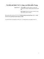 Báo cáo nghiên cứu nông nghiệp 