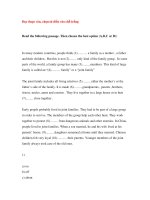 Đọc đoạn văn, chọn từ điền vào chỗ trống docx