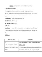 TIẾT 87: ĐỘ HỤT KHỐI - NĂNG LƯỢNG HẠT NHÂN potx