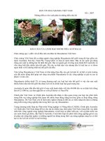 Báo cáo nghiên cứu nông nghiệp 