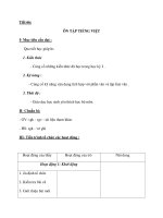 Tiết 66: ÔN TẬP TIẾNG VIỆT docx