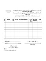MẪU DANH SÁCH ĐỐI TƯỢNG THAM GIA CHIẾN TRANH BẢO VỆ TỔ QUỐC, LÀM NHIỆM VỤ QUỐC TẾ ĐÃ PHỤC VIÊN, XUẤT NGŨ, THÔI VIỆC pdf