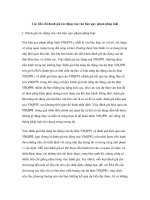 Các tiêu chí đánh giá tác động của văn bản quy phạm pháp luật ppt