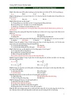 Đề thi thử tốt nghiệp môn vật lý_THPT Chuyên Trần Đại Nghĩa docx