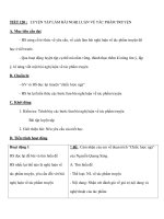 TIẾT 120 : LUYỆN TẬP LÀM BÀI NGHỊ LUẬN VỀ TÁC PHẨM TRUYỆN pdf