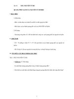 Bài 48.MẪU NGUYÊN TỬ BOQUANG PHỔ VẠCH CỦA NGUYÊN TỬ HYDRO doc