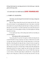 Kế hoạch kinh doanh cho cửa hàng mới mở từ số vốn tích lũy qua 1 năm bán quần áo thời trang online