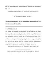 ĐỀ: Một đoạn trong trường ca Mặt đường khát vọng, nhà thơ Nguyễn Khoa Điềm viết: “Những người vợ nhớ chồng còn góp cho Đất Nước những núi Vọng Phu …………………………………………….. Gợi trăm màu trên trăm dáng sông xuôi”… pdf