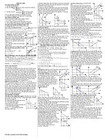 Tài liệu ôn thi môn kinh tế vĩ mô