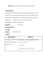 TIẾT 23: MỘT SỐ BÀI TOÁN VỀ MẠCH ĐIỆN XOAY CHIỀU pptx