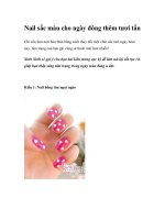 Nail sắc màu cho ngày đông thêm tươi tắn pdf