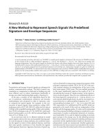 Báo cáo hóa học: 