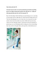 Mẹo nhỏ dọn nhà đón Tết pptx