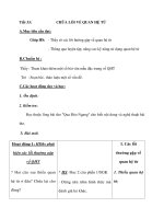 CHỮA LỖI VỀ QUAN HỆ TỪ pptx