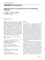 Báo cáo hóa học: 