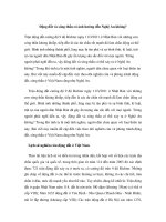 Động đất và sóng thần có ảnh hưởng đến Nghệ An không? potx