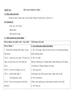 TIẾT 73 : A. Mục tiêu cần đạtÔN TẬP TIẾNG VIỆT docx