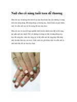 Nail cho cô nàng tuổi teen dễ thương pdf
