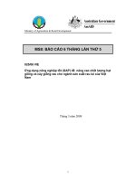 Báo cáo nghiên cứu nông nghiệp 