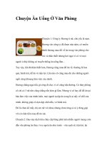Chuyện Ăn Uống Ở Văn Phòng docx