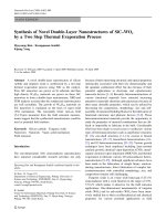 Báo cáo hóa học: 