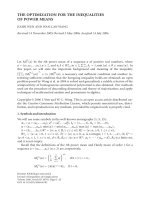 Báo cáo hóa học: 