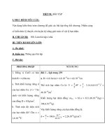 TIẾT 91: BÀI TẬP docx