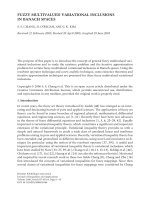 Báo cáo hóa học: 