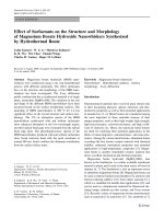 Báo cáo hóa học: 