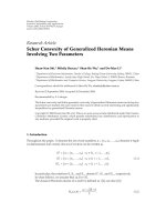 Báo cáo hóa học: 