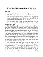 Vấn đề giới trong giáo dục đại học potx