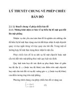 LÝ THUYẾT CHUNG VỀ PHÉP CHIẾU BẢN ĐỒ pot