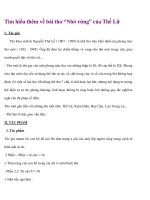 Tìm hiểu thêm về bài thơ “Nhớ rừng” của Thế Lữ potx