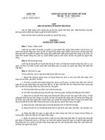 Luat Bao ve nguoi tieu dung nam 2010 - Co hieu luc 1-7-2011 pptx