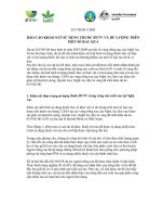 Báo cáo nghiên cứu nông nghiệp 