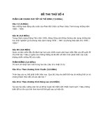 ĐỀ THI THỬ NĂM 2012 SỐ 4__Môn lịch sử potx