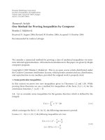 Báo cáo hóa học: 