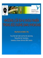 Báo cáo nghiên cứu nông nghiệp 