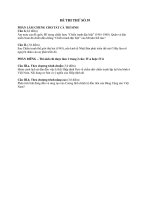 ĐỀ THI THỬ NĂM 2012 SỐ 39__Môn lịch sử ppt