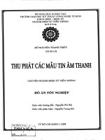 Thu phát các mẫu tin âm thanh