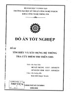 Tìm hiểu và xây dựng hệ thống tra cứu điểm thi trên SMS