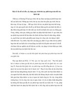 Một số vấn đề cải tiến, xây dựng quy trình thủ tục phiên họp toàn thể của Quốc hội doc