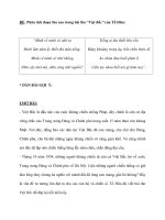 ĐỀ: Phân tích đoạn thơ sau trong bài thơ “Việt Bắc” của Tố Hữu doc