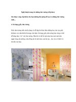 Nghệ thuật trang trí những bức tường (tiếp theo) doc