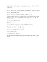 Cách tiếp cận một ai đó mà người này ngại tiếp xúc vì một lý do nào đó potx