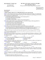 Đề luyện thi cao đẳng môn sinh học 2012_3 pot