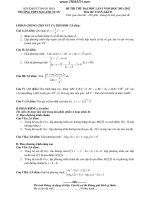 ĐỀ THI THỬ ĐẠI HỌC LẦN 1 NĂM 2012 MÔN TOÁN KHỐI D - THPT MAI ANH TUẤN pptx