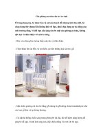 Căn phòng an toàn cho trẻ sơ sinh ppt